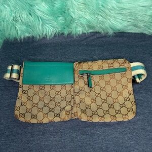 Gucci Teal Bumbag